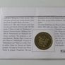 Johann Sebastian Bach music composer vintage coin cover 250 years Image 3