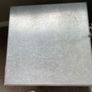 Wood and Brushed Steel side Table Image 3