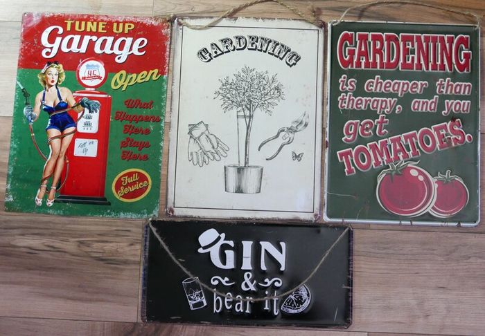 Hanging Wall Signs