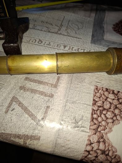 Old Foldable Brass Telescope, Postage Available or Collection is always welcome