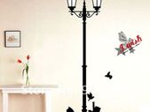 Cat&Lamp Wall Stickers Nice Art Decals Home Decoration