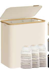 Large 3 Section Laundry Hamper - New/Unused