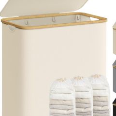 Large 3 Section Laundry Hamper - New/Unused