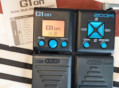 Zoom G1on Guitar Multi-Effect Pedal