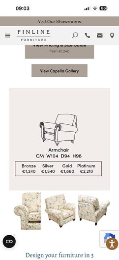 Finline Capella Armchair