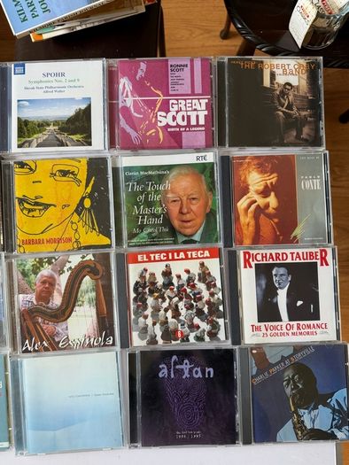 Personal Music CD and Music DVD Collection For Sale. Around 600 Titles. VG-EX Condition