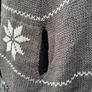 Atmosphere - Nordic Fair Isle Chunky Knit Cape Cardigan Image 2