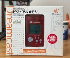 Sega Dreamcast US Red VMU Japan.