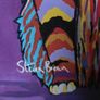 Steven Brown cat print on canvas Image 2