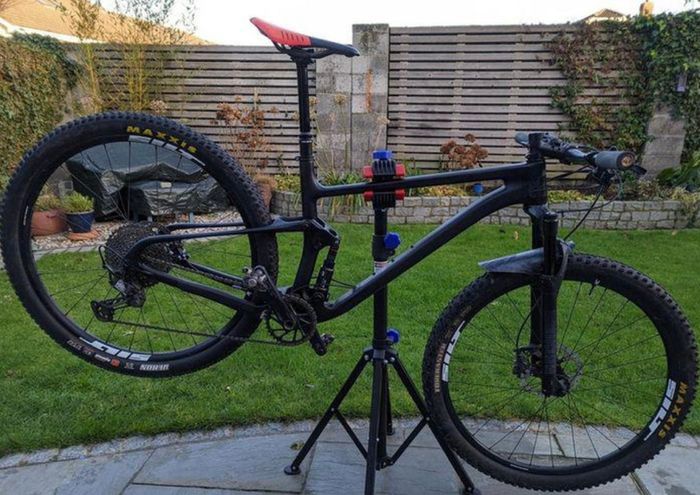 Carbon MTB Frame + Shock Full Sus XC Race