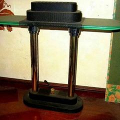 Vintage Harrods Bankers Lamp With Dimmer