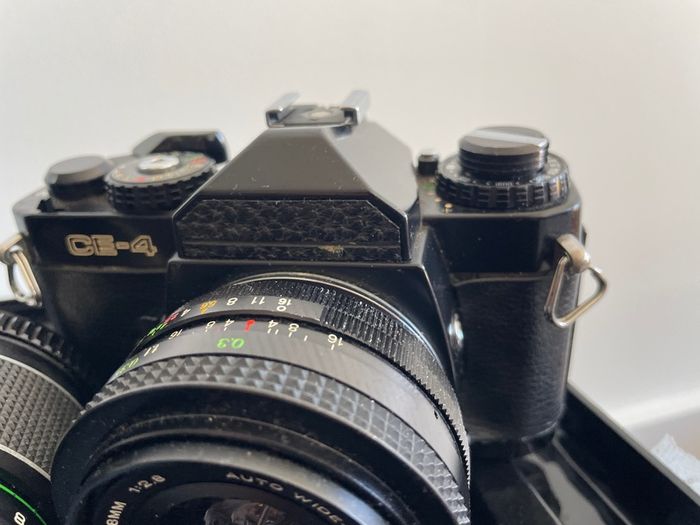 Chinon camera & 9x lenses Pentax K mount