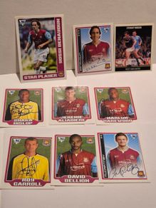 West Ham United Stickers from 1996