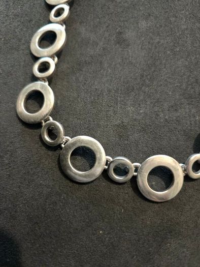 925 Sterling Silver Heavyweight Open Circle Necklace