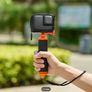 Portable Mini Sport Action Camera Case for GoPro Hero 11 10 9 Black Half Wrapped Shell with Carabiner Clip Image 4