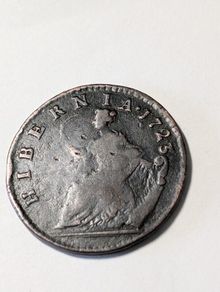 Irish Halfpenny Woods 1723