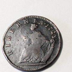 Irish Halfpenny Woods 1723