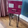 Brand new Air Italy Galley Box Airline Plane Atlas Storage Side Table Handmade Image 2