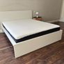 King Size Bed - IKEA MALM Bed w. Emma Mattress Image 4