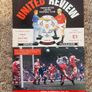 Manchester United Match Programmes Image 2