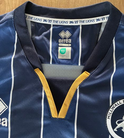 Millwall 2026/27 Home Errea Shirt L