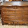 Antique French Oak Commode/Chest of Drawers Image 2