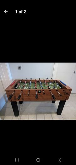 Fussball Foosball table, great condition.