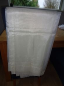 Cream Sheer Curtain for Sale