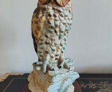 Large Leonardo Collection Vintage Long Eared Owl