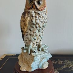 Large Leonardo Collection Vintage Long Eared Owl