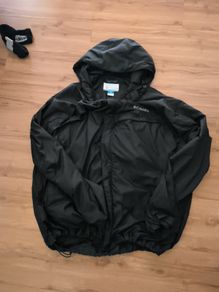 Columbia, MEN jacket, big  size XL, Black, used but very good condition