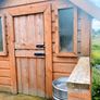 Playhouse with slide climbing frame stairs etc Image 9