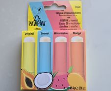 Dr PawPaw 4 Pack Original & Tropical Lip Balms