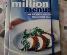 Milion Menus book with recipes