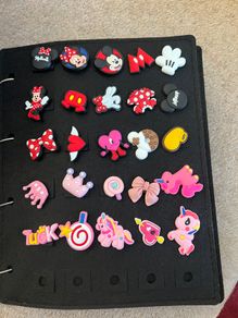 Minnie Mouse Croc charms unicorns etc.