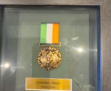 1916 Centenary Commemorative Medals Framed Presentation Box