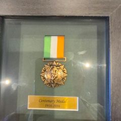 1916 Centenary Commemorative Medals Framed Presentation Box