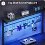 L shaped desk with drawers Image 4