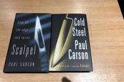 Cold Steel / Scalpel books by Paul Carson