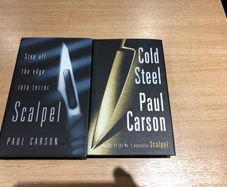 Cold Steel / Scalpel books by Paul Carson