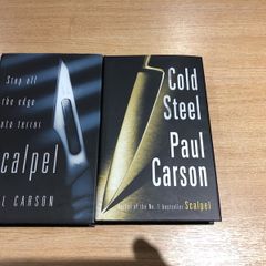 Cold Steel / Scalpel books by Paul Carson