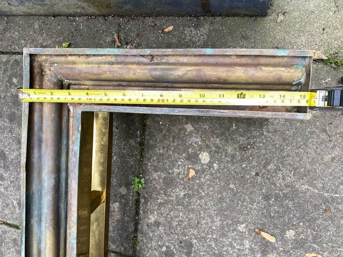 Brass Fireplace Fender Hearth Surround