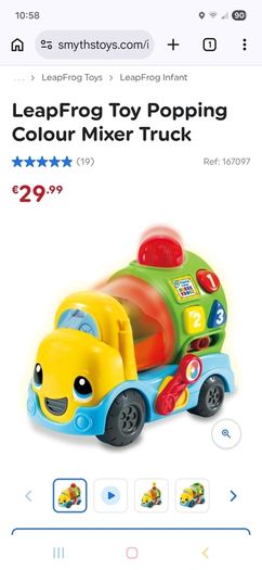 Leapfrog colour mixer truck