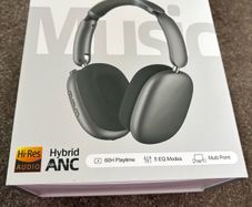Wentronic Active Noise Cancelling Headphones (Grey)