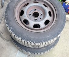 13" steel wheels