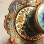 19th Century Napoleon 111 Bronze Cloisonne Ink Well Image 4