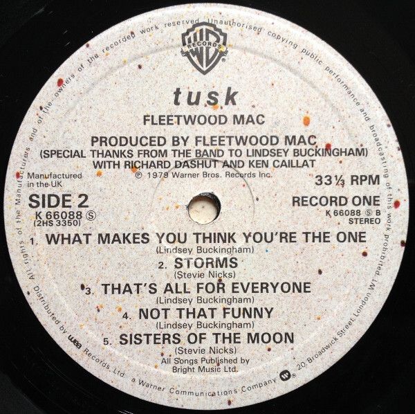 Fleetwood Mac Tusk X2LPS