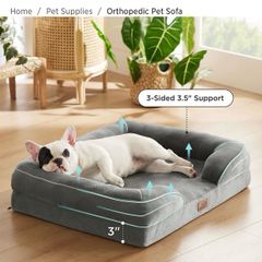 Bedsure comfy orthopaedic pet bed