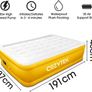 Premium Blow up Inflatable Double Air Bed Mattress with Built in Pump 191 x 137 x 46cm and Storage Bag Included (FREE POSTAGE) Image 6