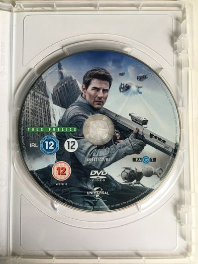 Oblivion [2013] Tom Cruise, Morgan Freeman, Olga Kurylenko, Andrea Riseborough, Nikolaj Coster-Waldau & Melissa Leo [Movie DVD]